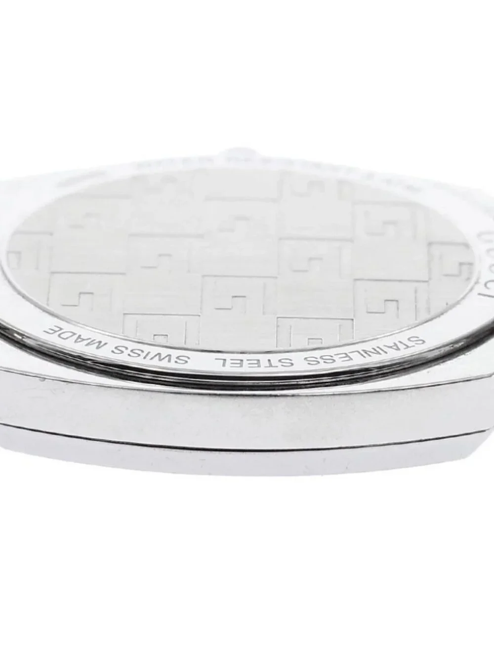 GUCCI Grip watch 157.4/YA157401 Date white Dial Quartz Boy's Watch